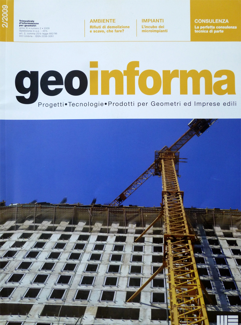 GeoInforma, progetti, tecnologie, prodotti per geometri ed imprese edili